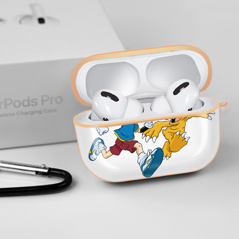 Digimon デジタルモンスター/デジモン 【AirPods Pro用】ハードシェル保護ケース｜耐衝撃・防指紋・カラビナ付き商品仕様