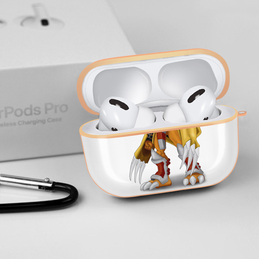 Digimon デジタルモンスター/デジモン 【AirPods Pro用】ハードシェル保護ケース｜耐衝撃・防指紋・カラビナ付き商品仕様