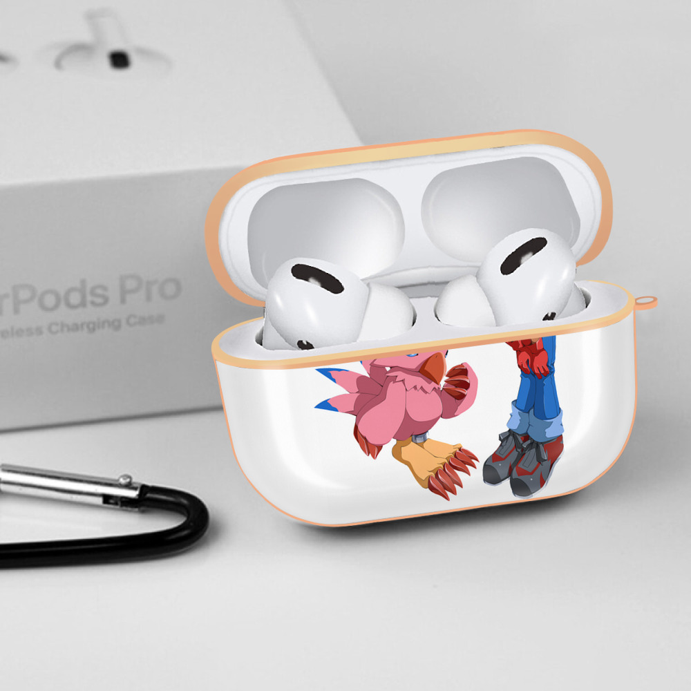 Digimon デジタルモンスター/デジモン 【AirPods Pro用】ハードシェル保護ケース｜耐衝撃・防指紋・カラビナ付き商品仕様