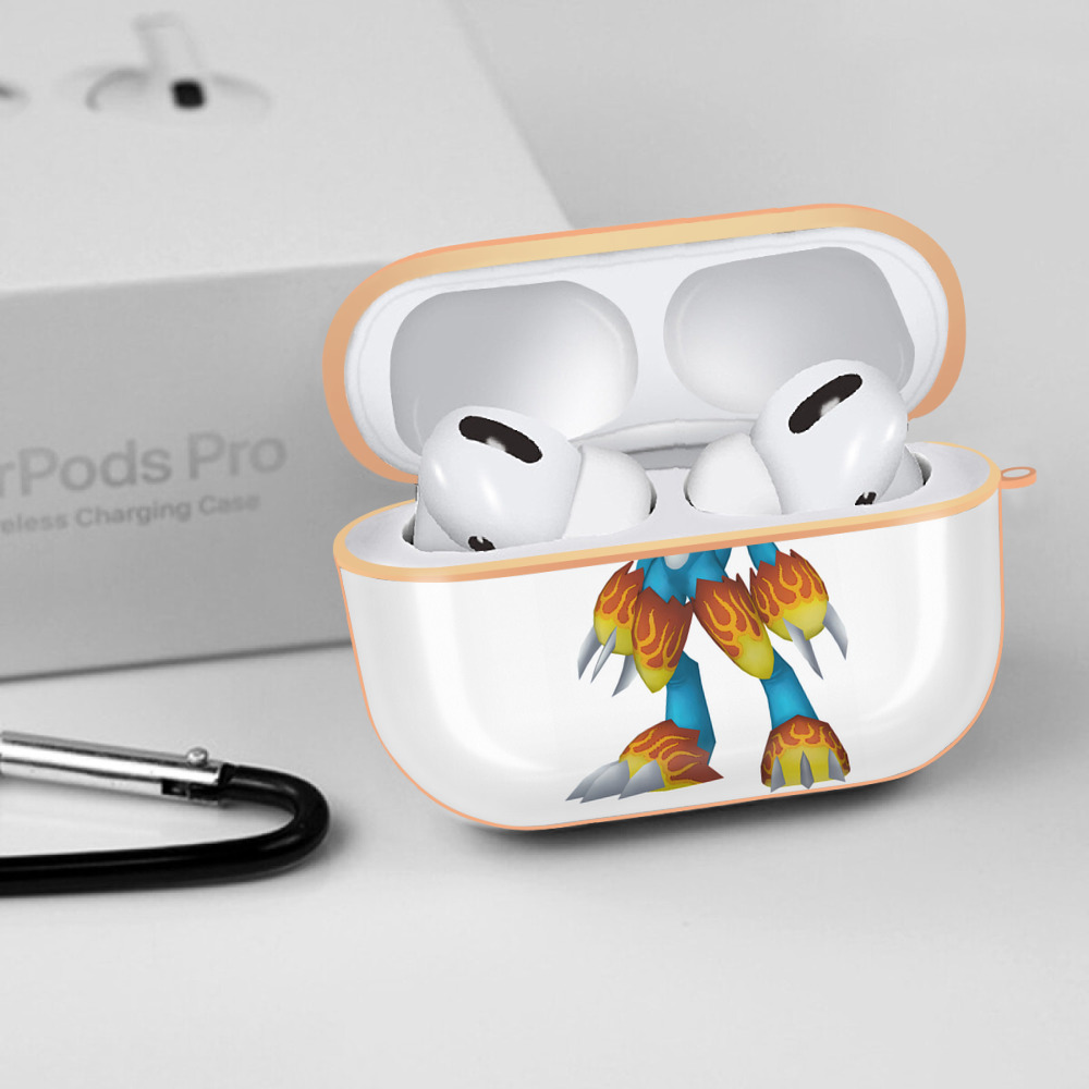 Digimon デジタルモンスター/デジモン 【AirPods Pro用】ハードシェル保護ケース｜耐衝撃・防指紋・カラビナ付き商品仕様