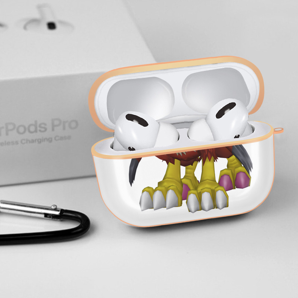 Digimon デジタルモンスター/デジモン 【AirPods Pro用】ハードシェル保護ケース｜耐衝撃・防指紋・カラビナ付き商品仕様