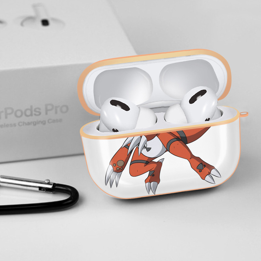 Digimon デジタルモンスター/デジモン 【AirPods Pro用】ハードシェル保護ケース｜耐衝撃・防指紋・カラビナ付き商品仕様