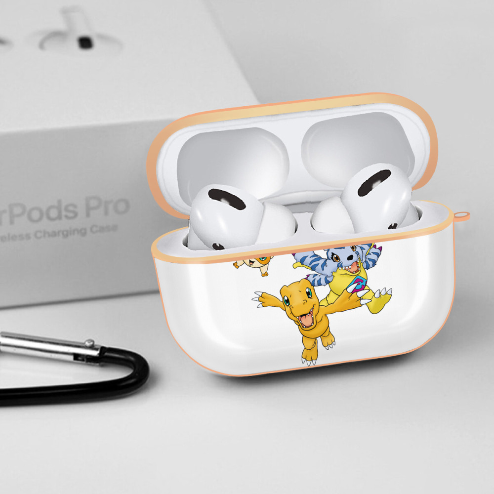 Digimon デジタルモンスター/デジモン 【AirPods Pro用】ハードシェル保護ケース｜耐衝撃・防指紋・カラビナ付き商品仕様