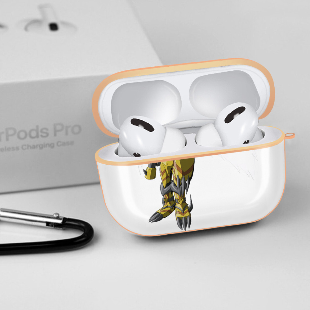 Digimon デジタルモンスター/デジモン 【AirPods Pro用】ハードシェル保護ケース｜耐衝撃・防指紋・カラビナ付き商品仕様