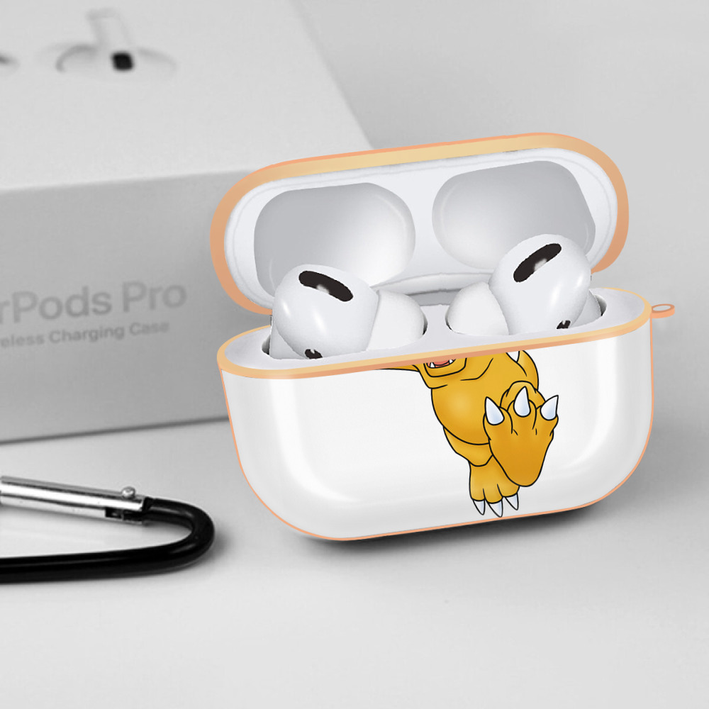 Digimon デジタルモンスター/デジモン 【AirPods Pro用】ハードシェル保護ケース｜耐衝撃・防指紋・カラビナ付き商品仕様