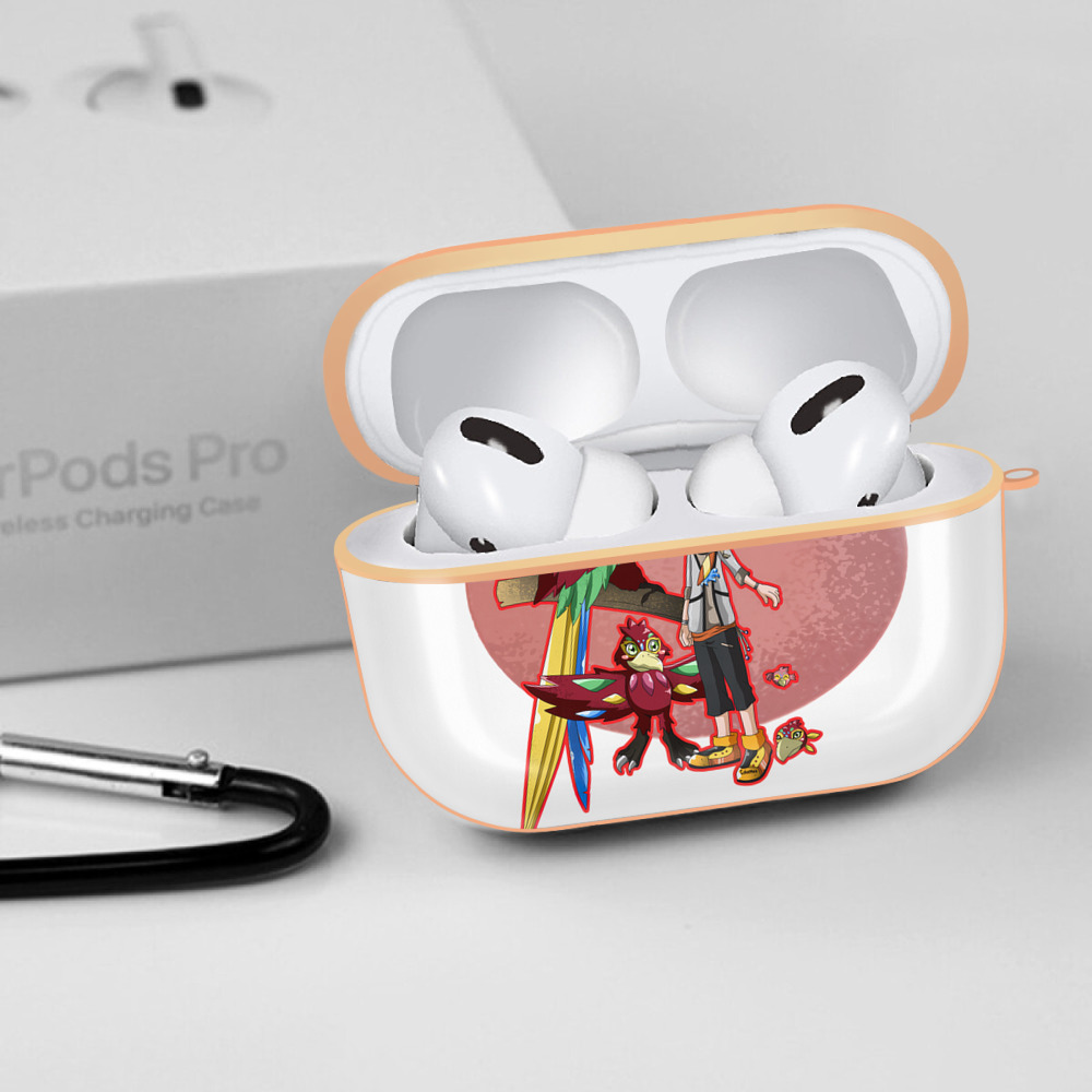 Digimon デジタルモンスター/デジモン 【AirPods Pro用】ハードシェル保護ケース｜耐衝撃・防指紋・カラビナ付き商品仕様