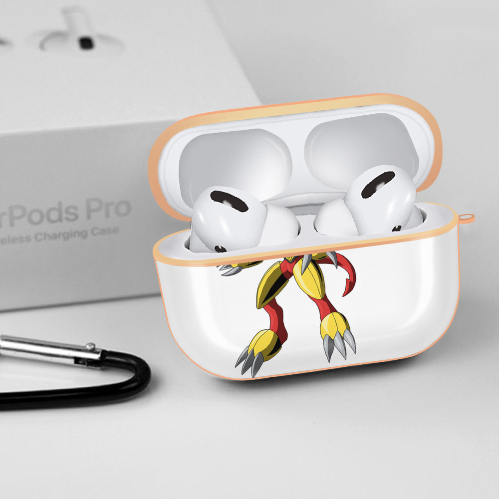 Digimon デジタルモンスター/デジモン 【AirPods Pro用】ハードシェル保護ケース｜耐衝撃・防指紋・カラビナ付き商品仕様