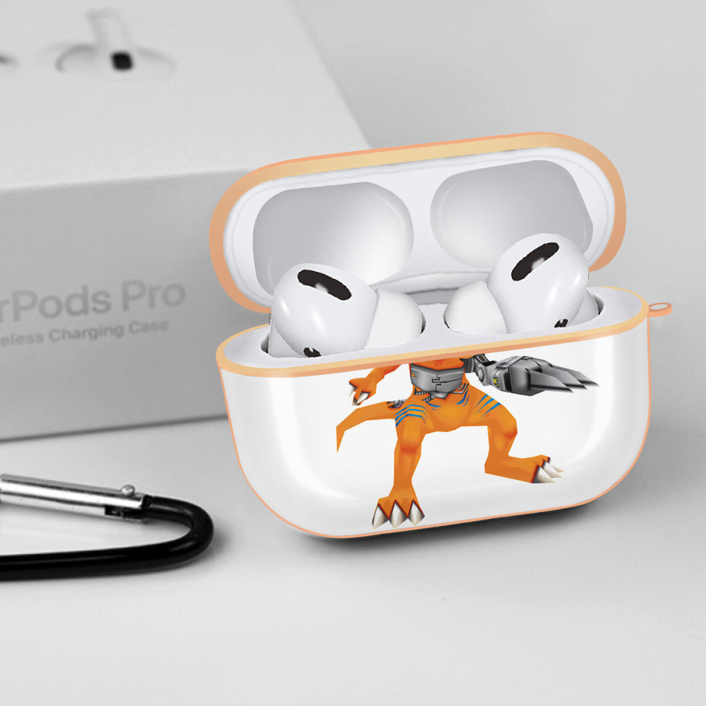 Digimon デジタルモンスター/デジモン 【AirPods Pro用】ハードシェル保護ケース｜耐衝撃・防指紋・カラビナ付き商品仕様