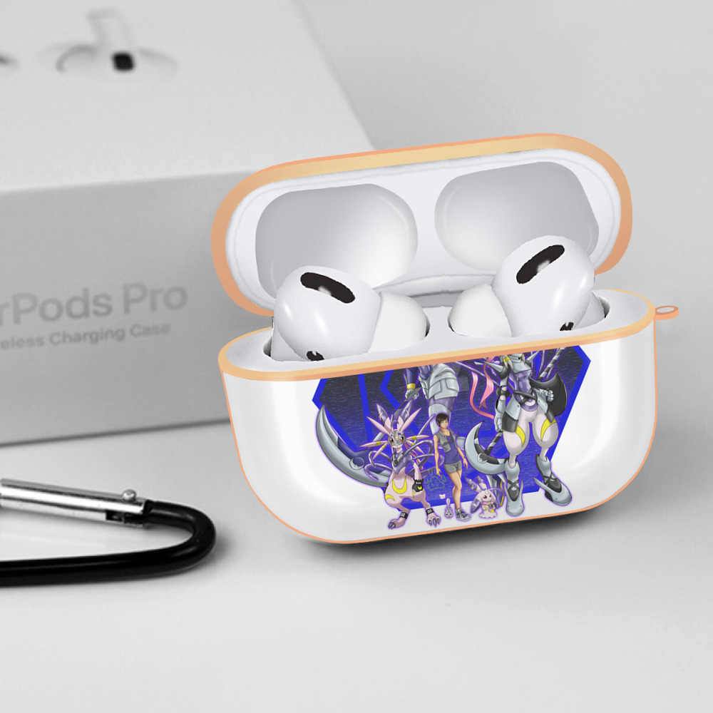 Digimon デジタルモンスター/デジモン 【AirPods Pro用】ハードシェル保護ケース｜耐衝撃・防指紋・カラビナ付き商品仕様