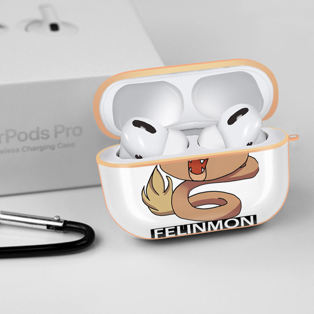 Digimon デジタルモンスター/デジモン 【AirPods Pro用】ハードシェル保護ケース｜耐衝撃・防指紋・カラビナ付き商品仕様