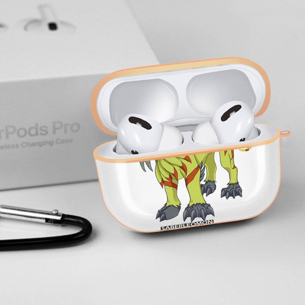 Digimon デジタルモンスター/デジモン 【AirPods Pro用】ハードシェル保護ケース｜耐衝撃・防指紋・カラビナ付き商品仕様