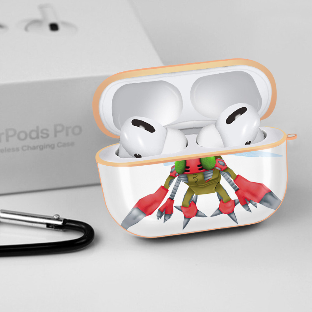 Digimon デジタルモンスター/デジモン 【AirPods Pro用】ハードシェル保護ケース｜耐衝撃・防指紋・カラビナ付き商品仕様