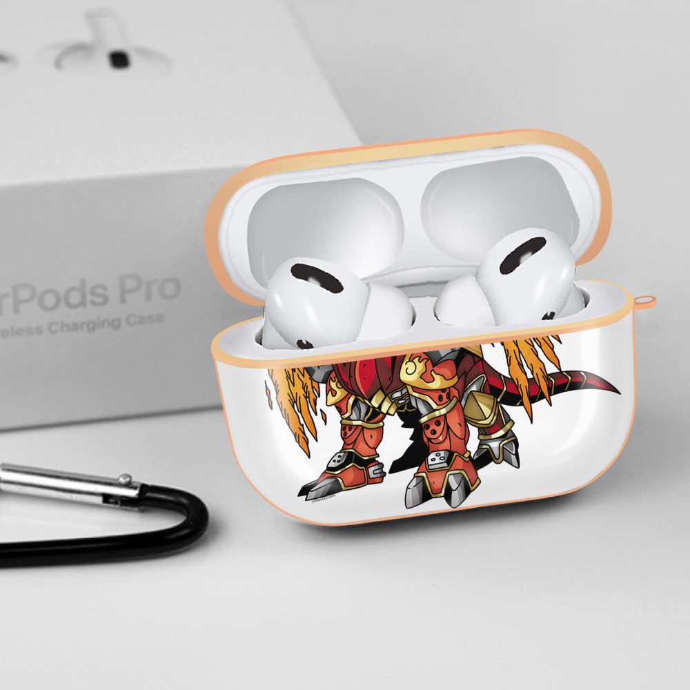 Digimon デジタルモンスター/デジモン 【AirPods Pro用】ハードシェル保護ケース｜耐衝撃・防指紋・カラビナ付き商品仕様