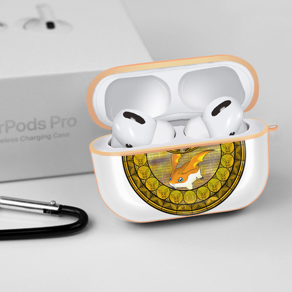 Digimon デジタルモンスター/デジモン 【AirPods Pro用】ハードシェル保護ケース｜耐衝撃・防指紋・カラビナ付き商品仕様